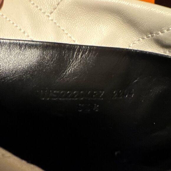 Hermes White calf leather Fuji Weather mid height Boot NIB 38.5 - Picture 12 of 14